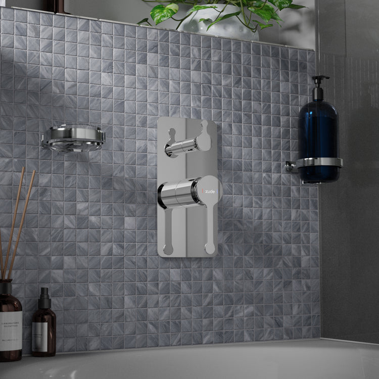 LussoVita Shower/Bath Mixer with Diverter - Chrome