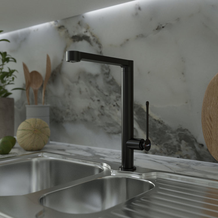 LussoVita Kitchen Mixer - Matt Black