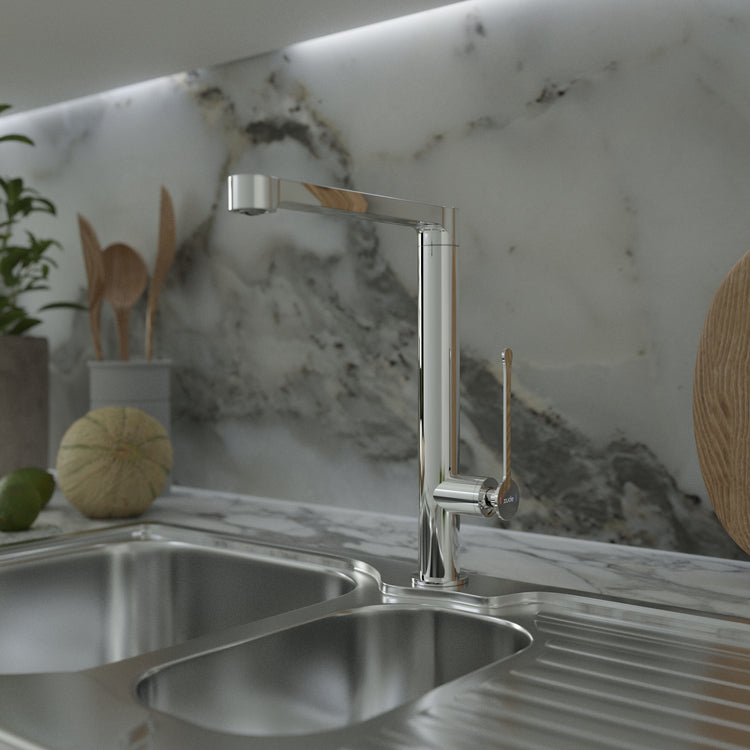 LussoVita Kitchen Mixer - Chrome