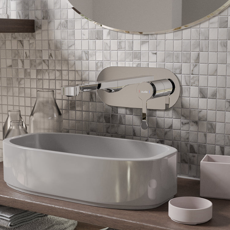 LussoVita Wall Mixer - Chrome