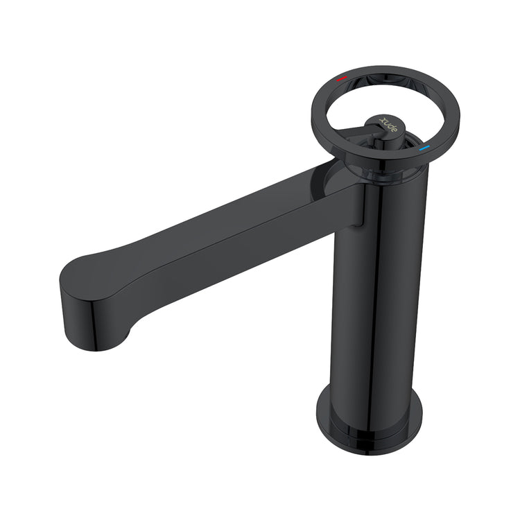 LussoVita Basin Mixer - Matt Black
