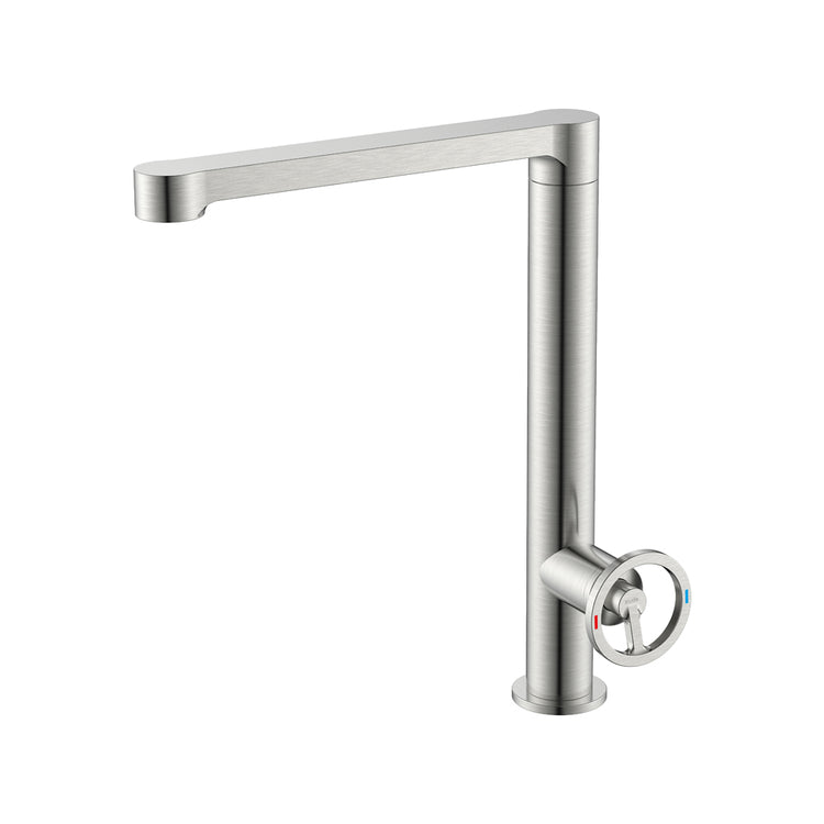 LussoVita Kitchen Mixer - Brushed Nickel
