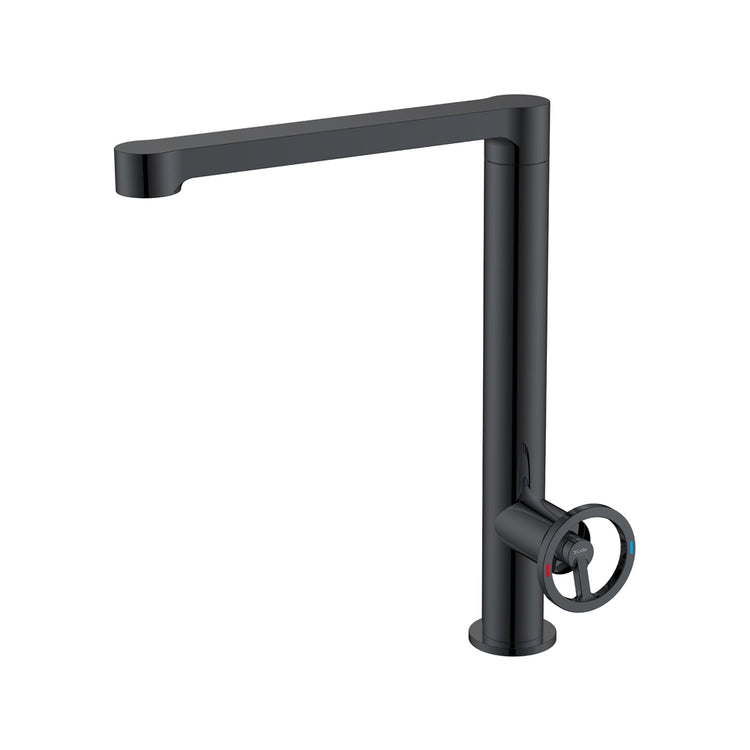 LussoVita Kitchen Mixer - Matt Black