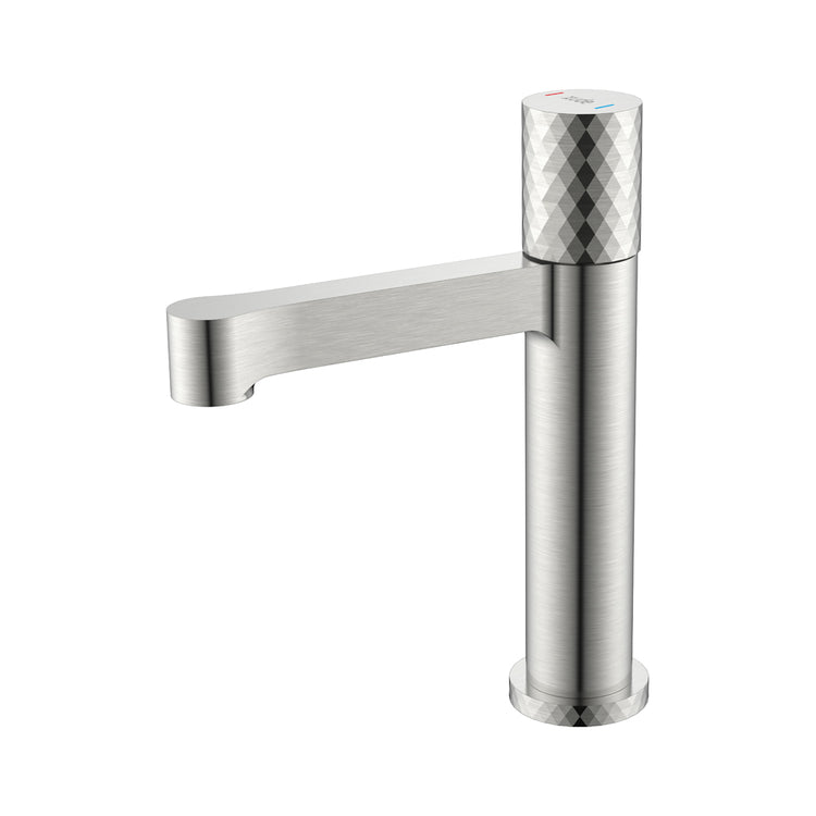 LussoVita Basin Mixer - Brushed Nickel