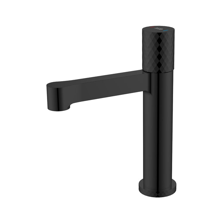 LussoVita Basin Mixer - Matt Black