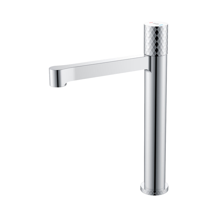 LussoVita Tall Basin Mixer - Chrome