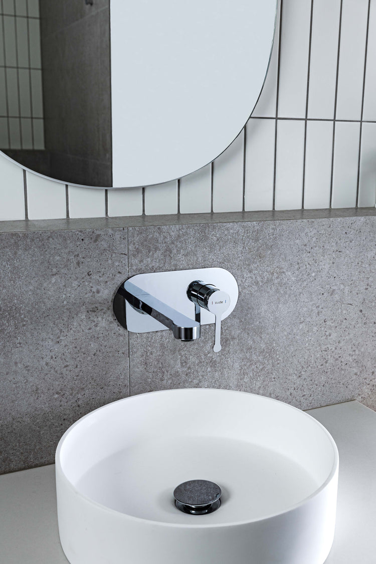 LussoVita Wall Mixer - Chrome