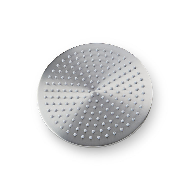 Brass 250mm Rain Shower - Brushed Nickel