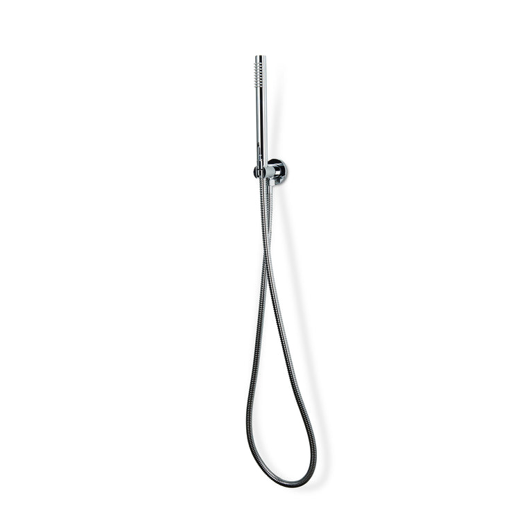 Brass Round Hand Shower Set - Chrome