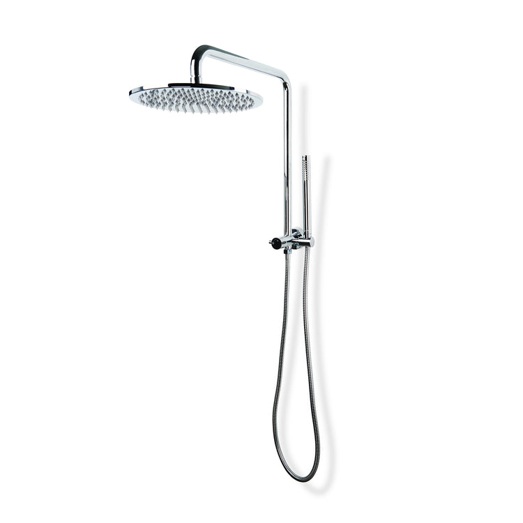 Brass 250mm Rain Shower - Chrome