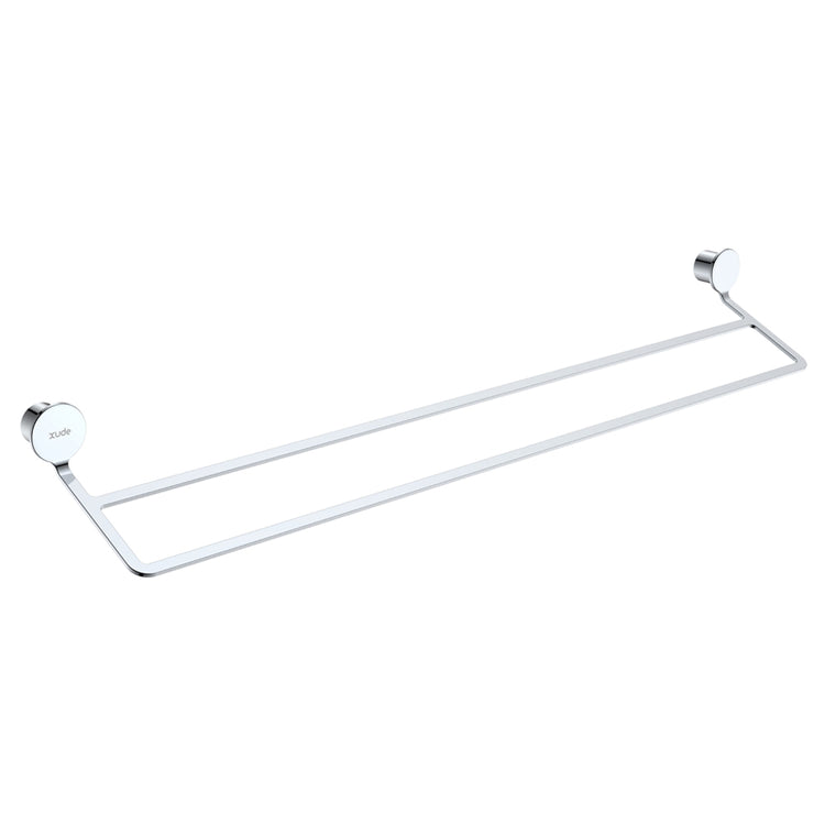LussoVita Double Towel Rail - Chrome