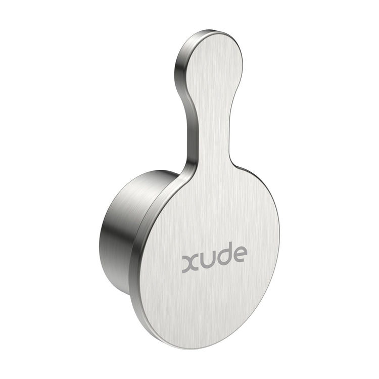 LussoVita Robe/Towel Hook - Brushed Nickel