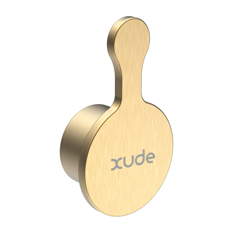 LussoVita Robe/Towel Hook - Matt Gold