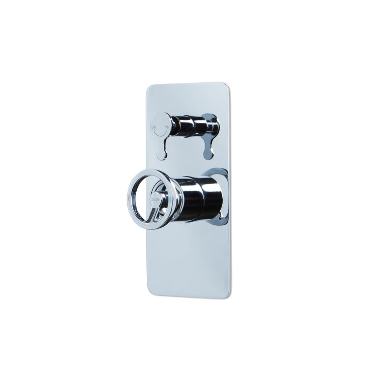 LussoVita Shower/Bath Mixer with Diverter - Chrome