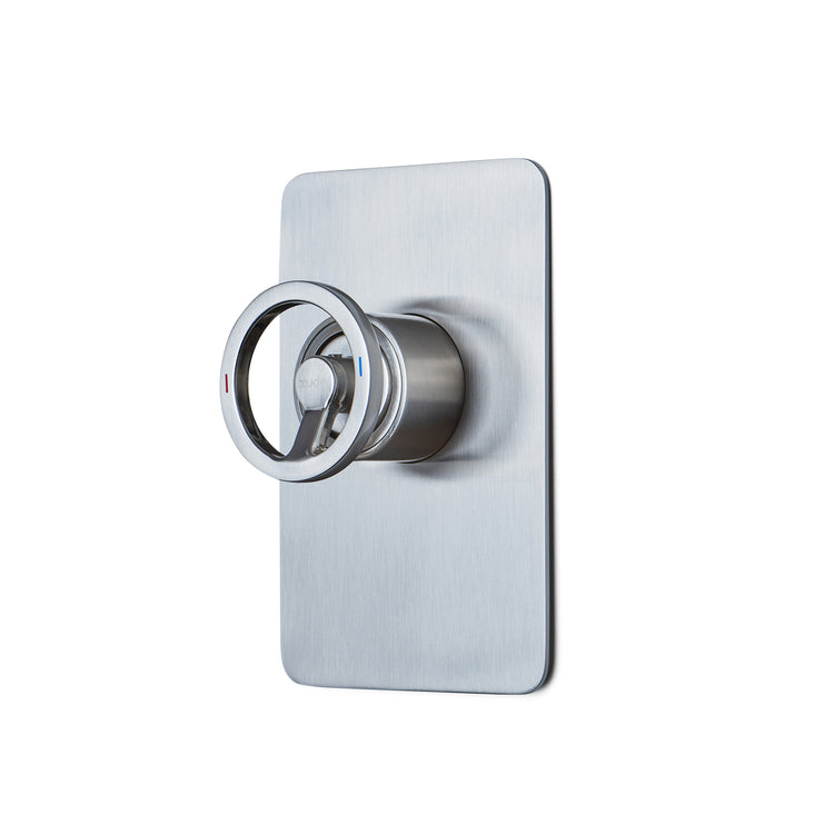 LussoVita Shower/Bath Mixer - Brushed Nickel