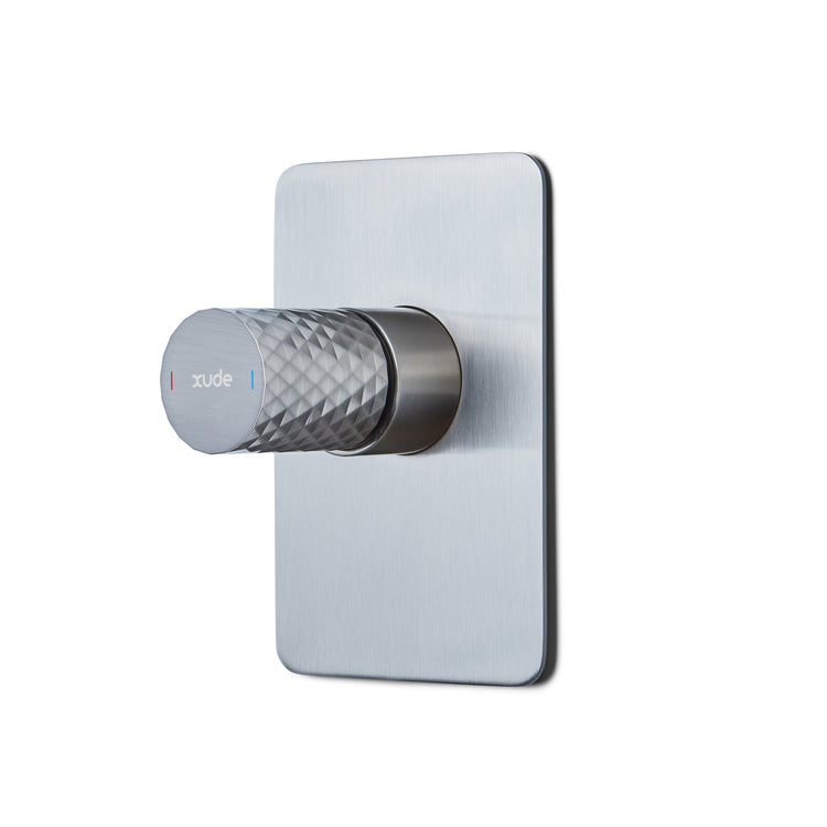 LussoVita Shower/Bath Mixer - Brushed Nickel