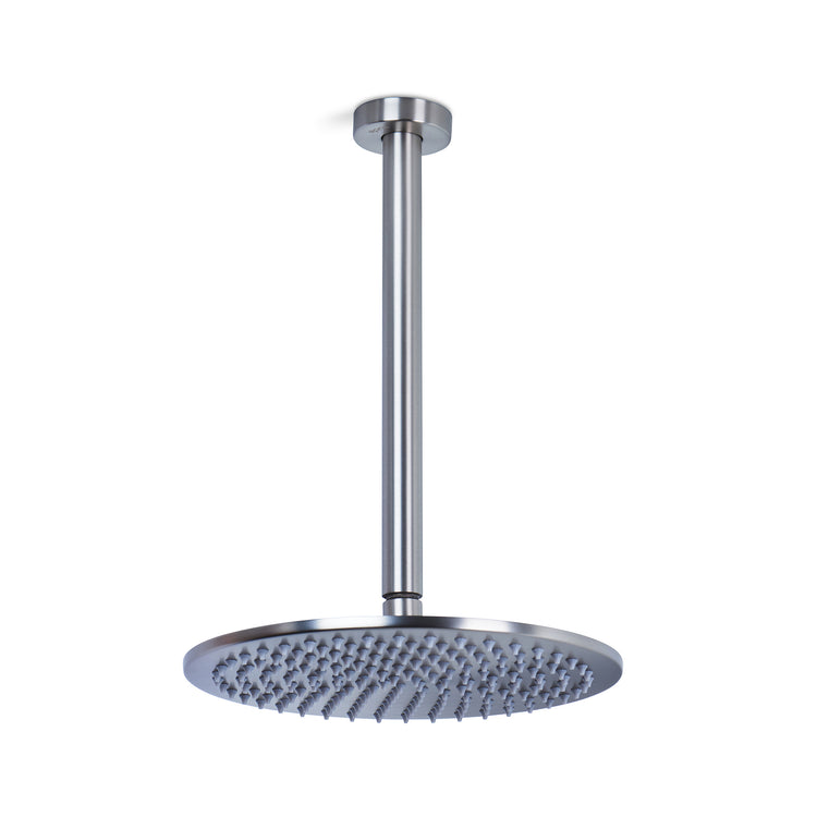 Brass 250mm Rain Shower - Brushed Nickel