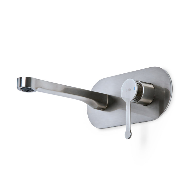 LussoVita Wall Mixer - Brushed Nickel
